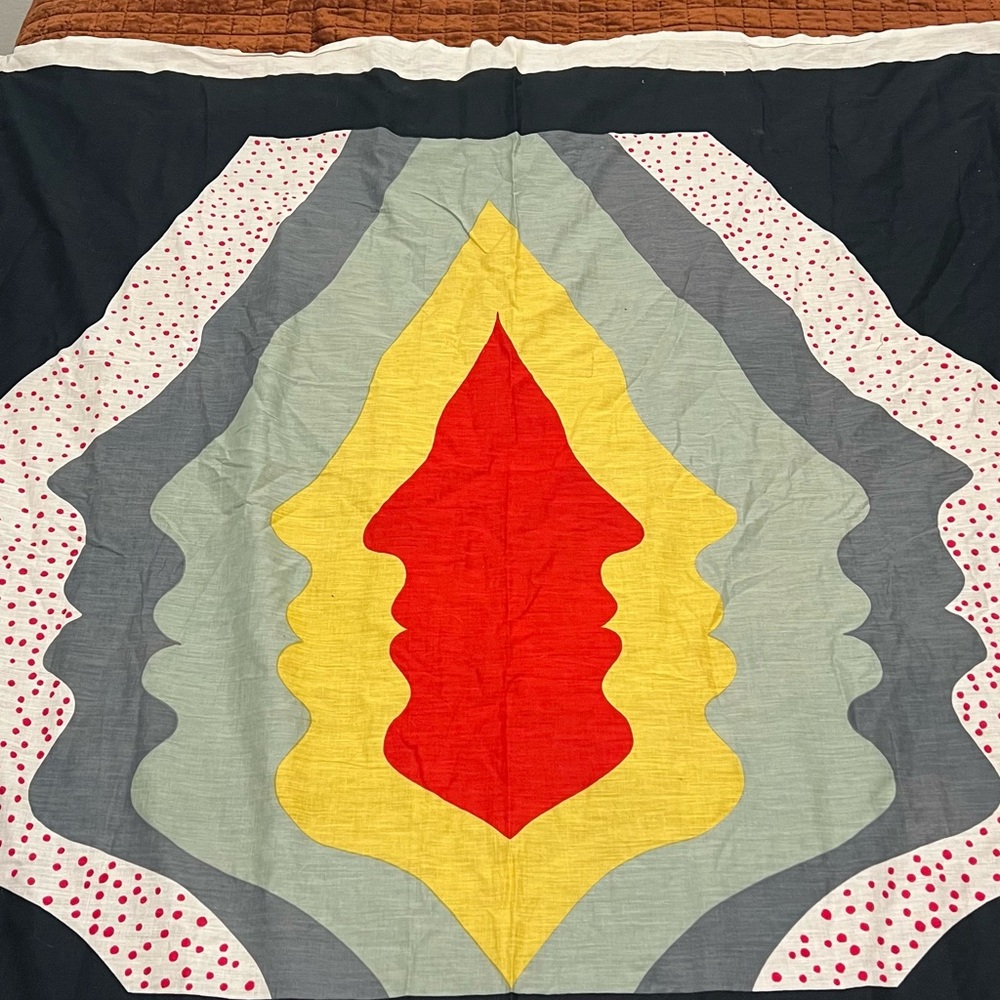 Colorful Abstract Rakham Rio Tapestry